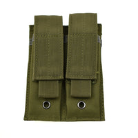 Double Magazine Holder Tactical MOLLE for 9mm Durable Gear