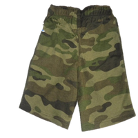 Boy's Camouflage Woodland Design Shorts - XS Size