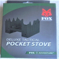Pocket Stove Deluxe Collapsible Steel For Camping & Hiking