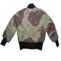 Kids Jacket Coat Camouflage Size 4 Chocolate Chip Pattern