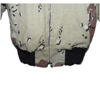 Kids Jacket Coat Camouflage Size 4 Chocolate Chip Pattern