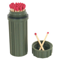 Match Box Plastic Holder Screw Top