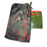 Ripstop Poncho With Hood And Matching Stuff Bag Several Patterns