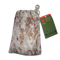 Ripstop Poncho With Hood And Matching Stuff Bag Several Patterns
