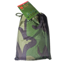 Ripstop Poncho With Hood And Matching Stuff Bag Several Patterns