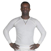 Men's Thermal Underwear Long Sleeve Long Johns Top Waffle Design
