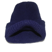 Dark Blue Beanie Watch Cap for Ultimate Warmth and Style