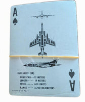 Army Aircraft Recognition Playing Cards New Old Stock In Box 44-2-10
