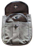 Canvas Ammo Pouch/Utility Pouch Two Pocket