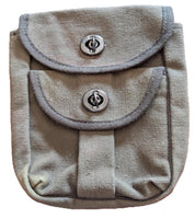 Canvas Ammo Pouch/Utility Pouch Two Pocket