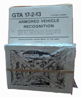 Army Armored Vehicle Recognition Playing Cards New Old Stock In Box GTA 17-2-13