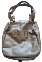 Vintage Military Swiss Vinyl Bread Messenger Bag