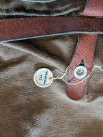 Vintage Military Swiss Vinyl Bread Messenger Bag