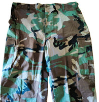 Woodland Camouflage Pants Trousers X-Large Long Stock#8415-01-184-1361