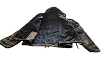 Military Chemical Coat Jacket Overgarment with Hood
