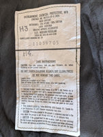 Military Chemical Coat Jacket Overgarment with Hood