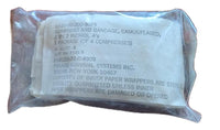 Military Vintage Camouflaged Compress And Bandage