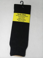 Men's All Season Polypropylene Sock Liners - Black