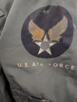 USAF Men's Flying Flight Suit Coveralls CWU / 2-P Med Reg 1950-1960 Vietnam Era