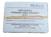 Military Free World Forward Aircraft (U.S.) Training Cards Sealed