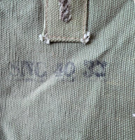 Authentic French WWII Cotton Shoulder Bag - Military Collectible