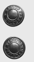 French Foreign (Entrangere) Legion Army Military Buttons (2)