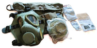 Gas Mask and Bag M-59, Filter MC-1 - Yugoslavian Military Surplus Small Unissued