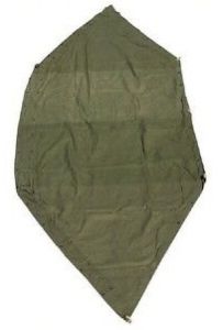 USGI Canvas Pup Tent Half Shelter