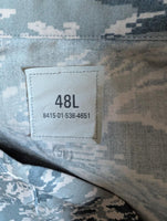 USGI Military Air Force, USAF Utility Coat Jacket 48L Camouflage Unissued