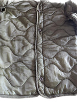 USGI Cold Weather Liner For M65 Field Jacket Coat X-Small With Buttons