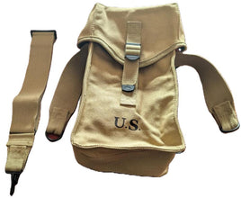 M1 Ammunition Bag U.S. Army WWII Reproduction With Strap New