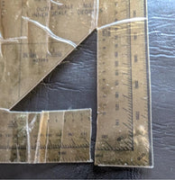 Tactical Folding Map Document Pouch Case With US Military Protractor 1981