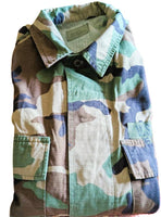 Vintage Army Camouflage Hot Weather Coat Medium Regular