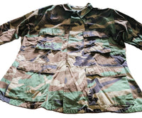Vintage Army Camouflage Hot Weather Coat Medium Regular