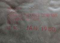 Vintage Military Chemical Protective Suit Two Piece In Packaging "78"