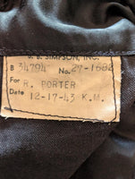 WWII 1943 U.S. Navy Lieutenant Line Officer Dress Jacket With Name Tag