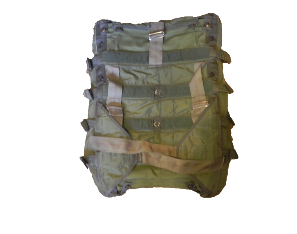 USGI Military Vintage Personnel Parachute Assembly Backpack Shell ...