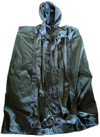 Vintage Army U.S. Miltary Multipurpose Wet Weather Rain Poncho "1984"