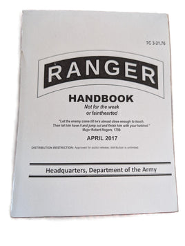 Military Book Army Ranger Handbook TC 3-21.76