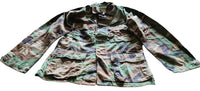 Vintage Army Camouflage Woodland Combat Coat Small Regular
