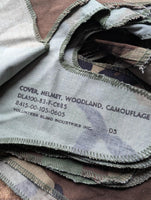 USGI Military Helmet Cover For Steel Pot M81 Camouflage 83 or 84 Unissued