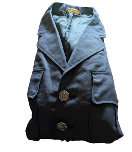 Vietnam Era 1969 U.S. Air Force Enlisted Service Dress Blue" Tropical" Coat