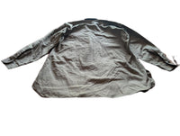 Vintage U.S. Army Military WWII Wool Flannel Shirt 1944 Medium