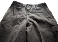 WWII U.S. Army Enlisted Men's Wool Field Trousers Pattern & Dated 1945