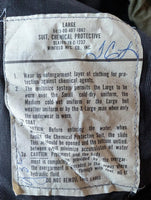 Vintage U.S. Army Chemical Protective Jacket Size Large