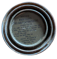 USGI WWII Ration Heating Wood Alcohol Fuel Tablet Can