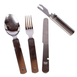 Utensils Military German Stainless Steel Chow Set/Mess Kit