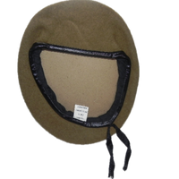 Beret Military Style With Clutch - For Fashion & Functionality