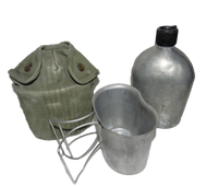 USGI Military M-1910 1 Quart Canteen Cover and Cup Set