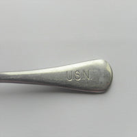 WWII Fork USN Dinner Mess Hall Flatware